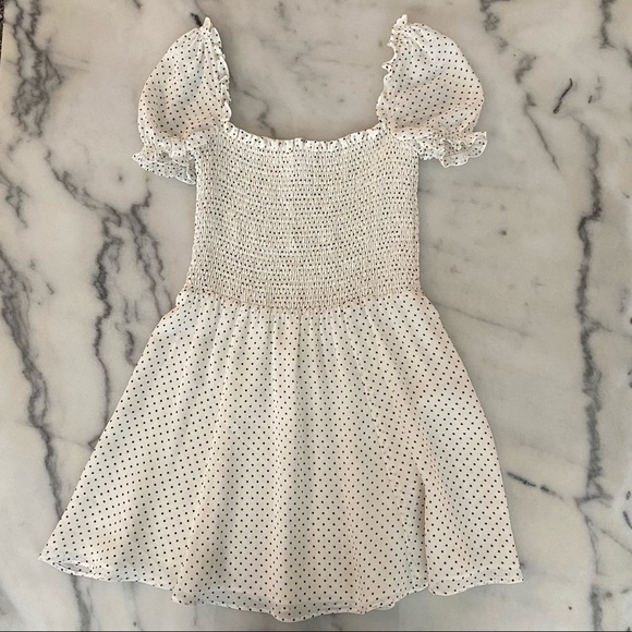 Reformation Dresses & Skirts - Reformation White Polka Dot Dress